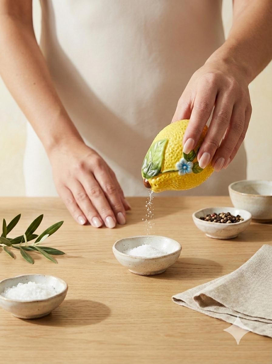Duz qabı Sarı rəng — şəkil 1