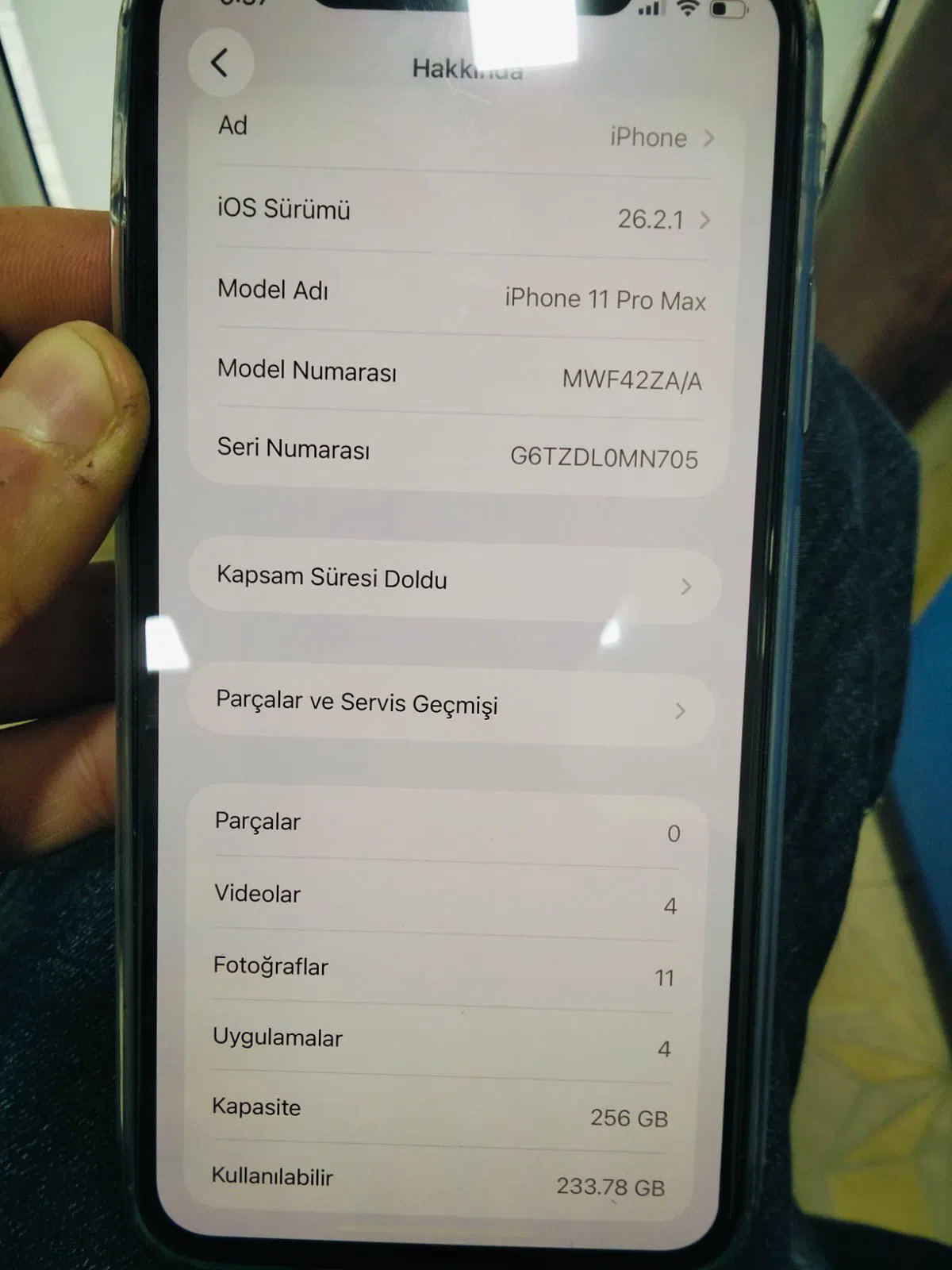 Apple, iPhone 11 Pro, 8 GB — şəkil 4