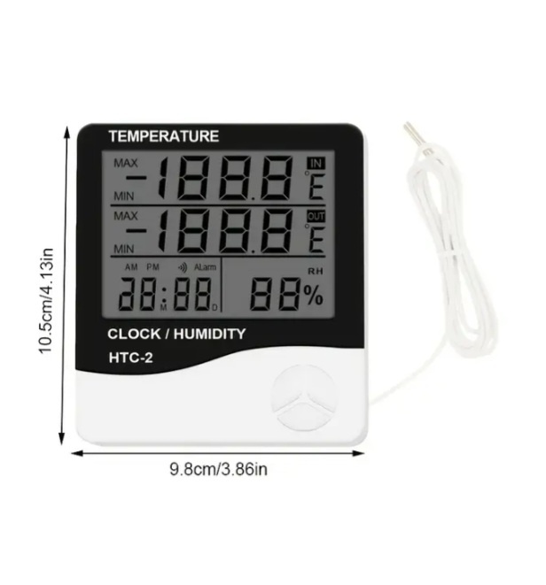 Termo-hiqrometr HTC-2 — şəkil 2