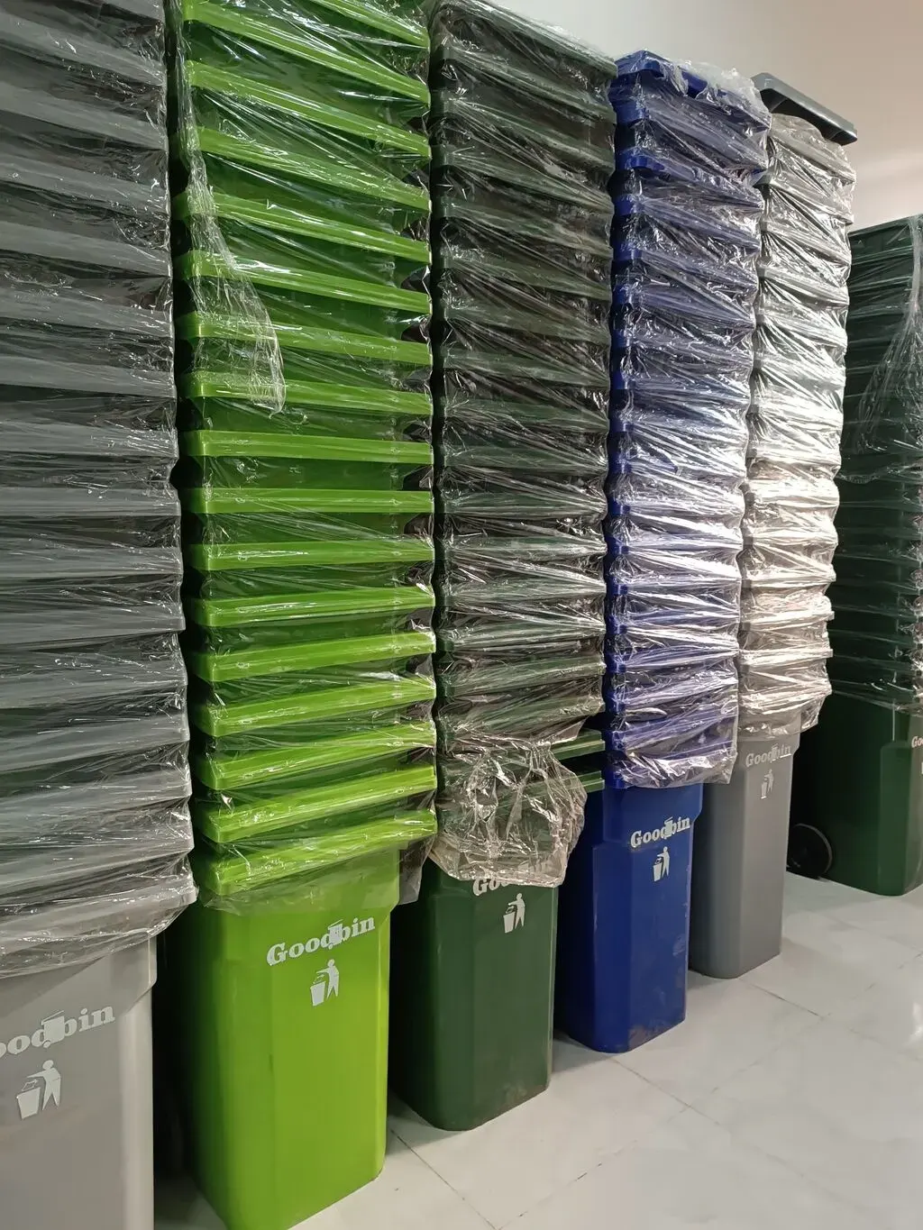 Zibil vedrəsi Düzbucaq, ABS plastik material - Tenderyard