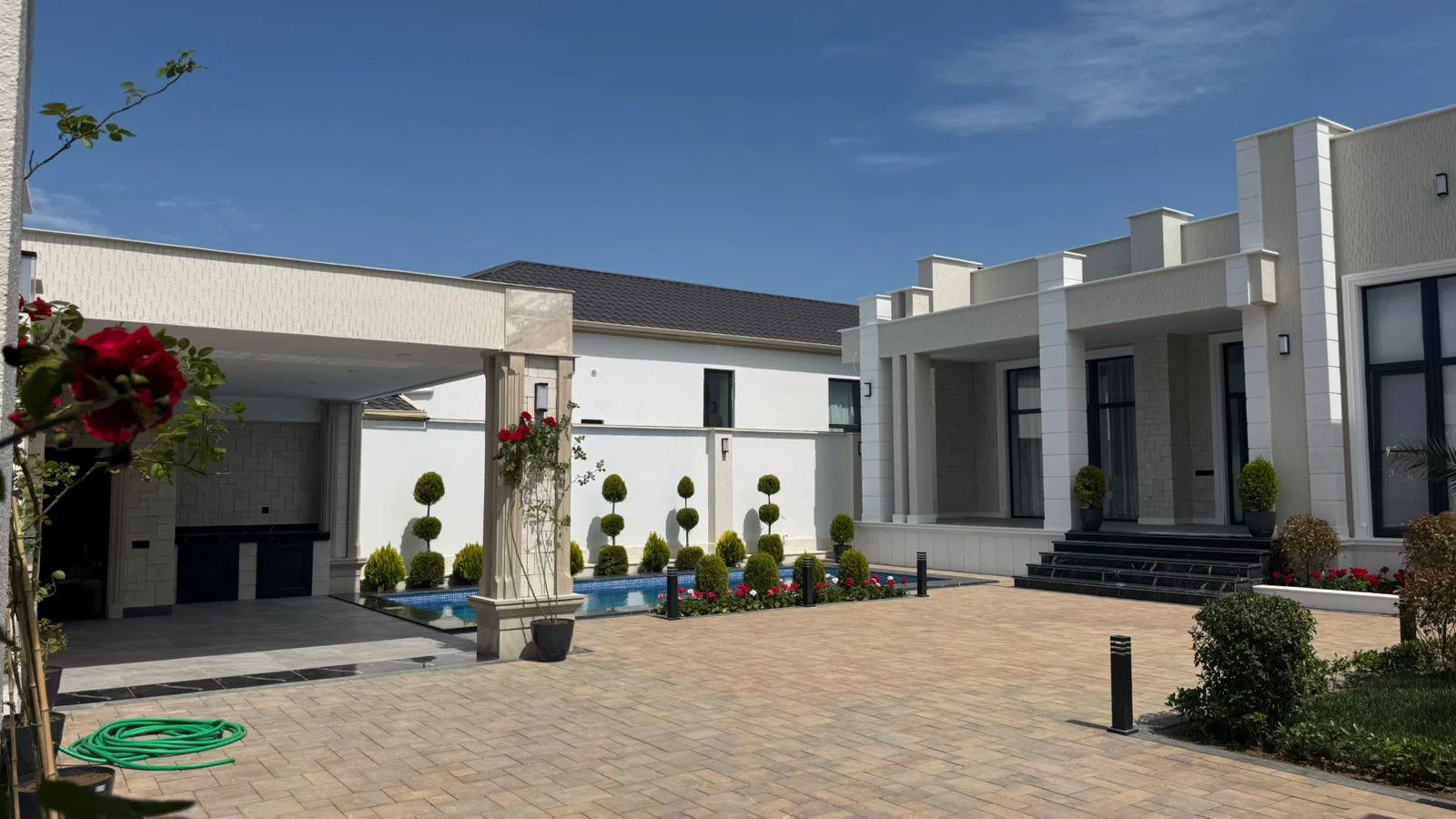 4 otaqlı həyət evi 175 m² - 4.5 sot torpaq sahəsində satılır — şəkil 17