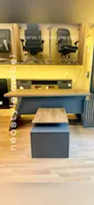 Brown Manager desk - Tenderyard