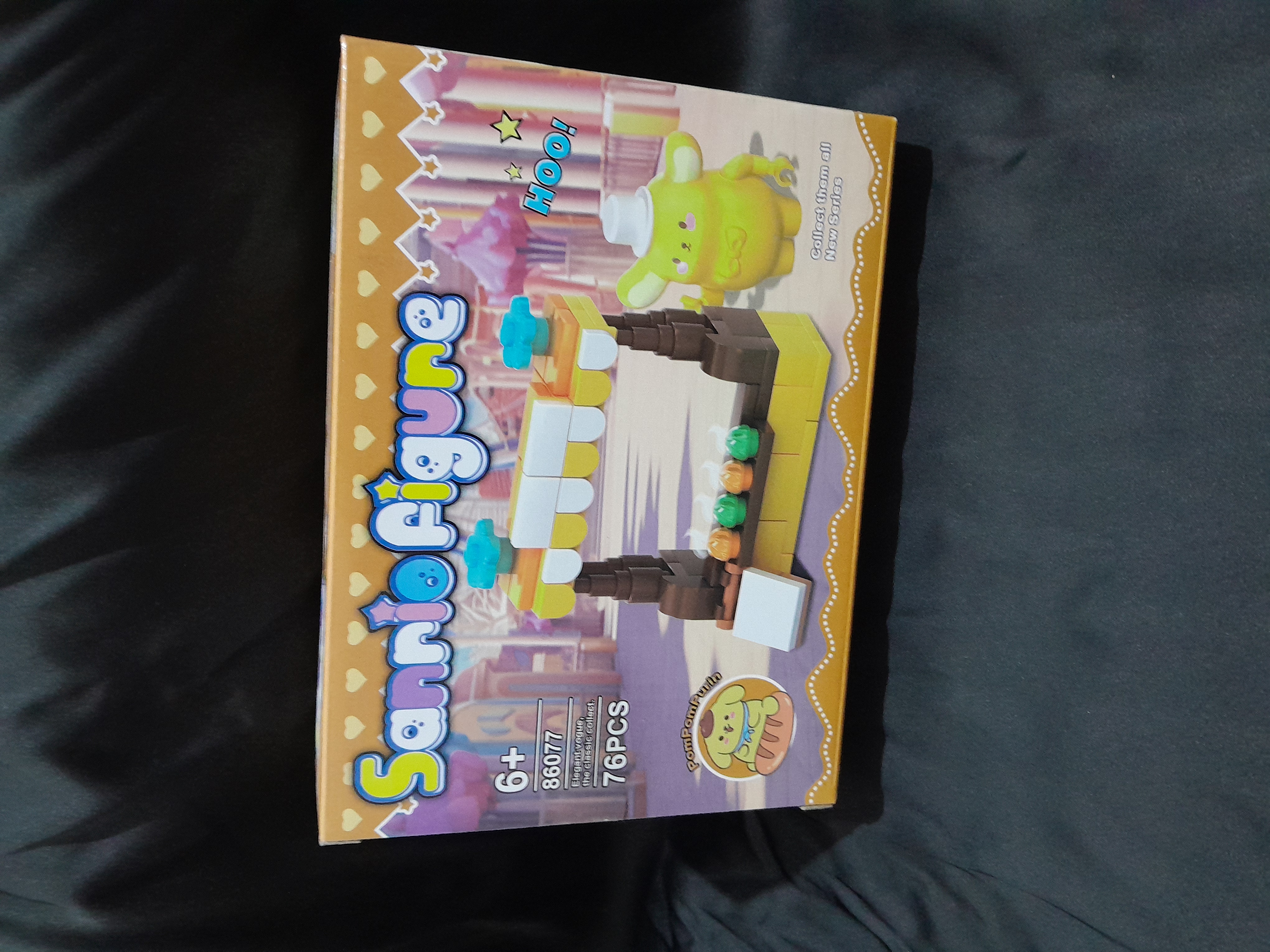 Sanrio Figure PomPomPurin Building Block Set (76 Pieces) - Tenderyard