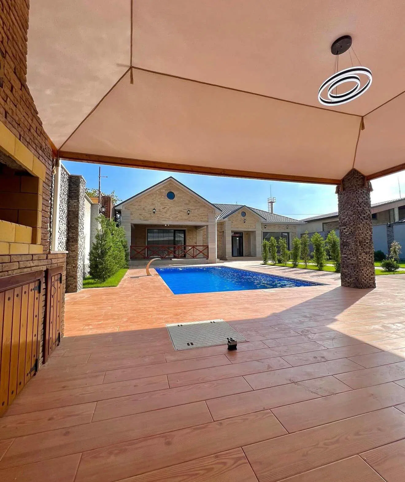 4 otaqlı bağ evi 190 m² 6 sot torpaq sahəsində satılır — şəkil 18