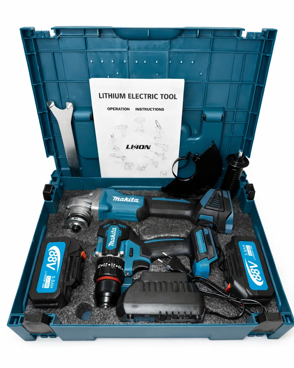Makita 88V 5.0Ah Li-ion Elektrik Alətlər Dəsti — şəkil 5
