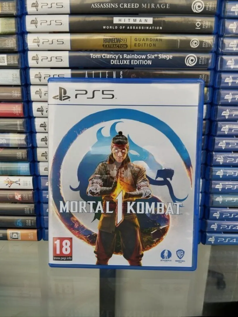Mortal Kombat 1 game disc for PS5 - Tenderyard