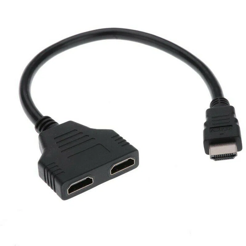 1 Input 2 HDMI Compatible Splitter Cable — şəkil 7