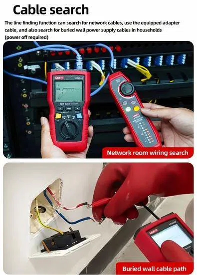 UNI-T UT685A KIT şəbəkə kabel test cihazı — şəkil 10