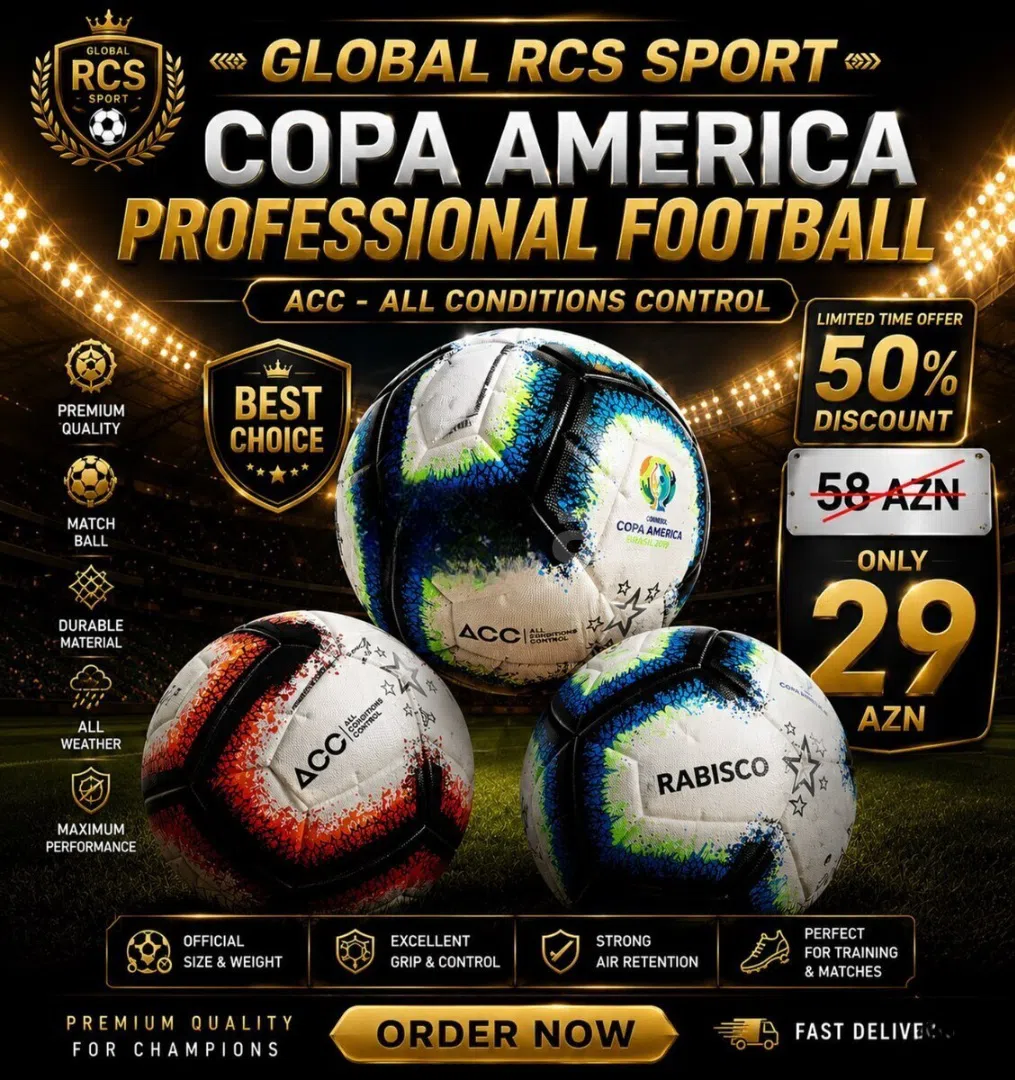 Copa America Peşəkar Futbol Topu - Tenderyard