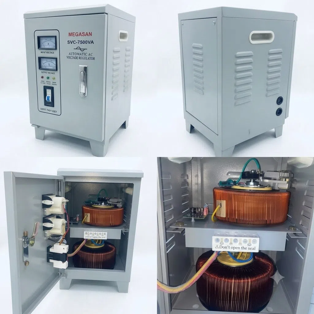 Megasan SVC-7500VA Gərginlik Stabilizatoru — şəkil 2