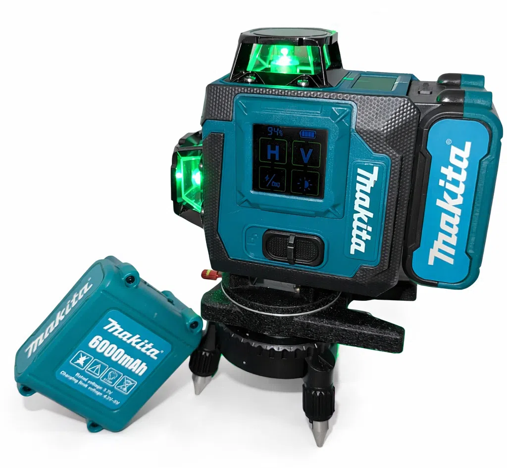 Makita Dizaynlı 4D 16 Xəttli Yaşıl Lazer Nivelir — şəkil 8