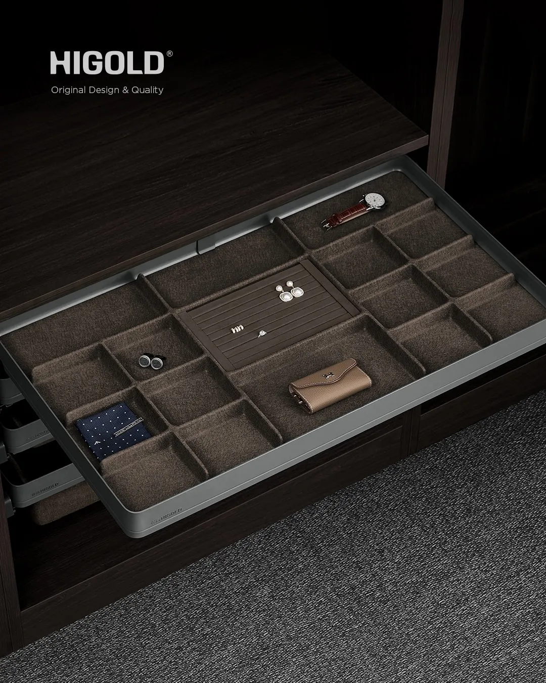 HİGOLD M Series 600mm Accessories Storage Box — şəkil 1