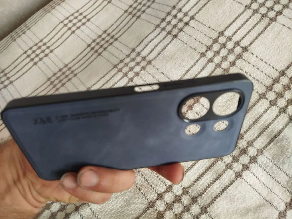 X&E Xiaomi Redmi Note 13 üçün mat dəri effektli kab — şəkil 11