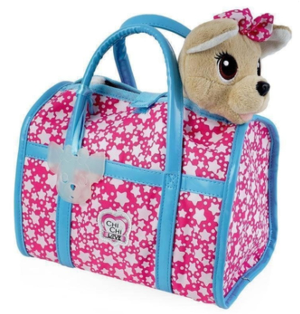 Chi Chi Love Soft Toy Dog and Bag - Tenderyard