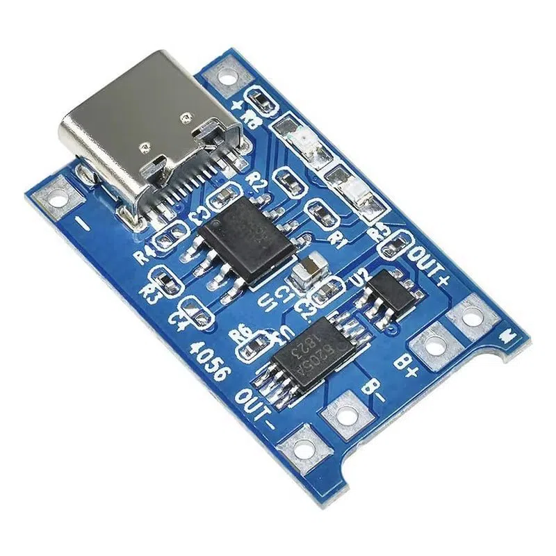 Зарядное устройство Type-c/Micro/Mini USB 5V 1A 18650 TP4056 — şəkil 1
