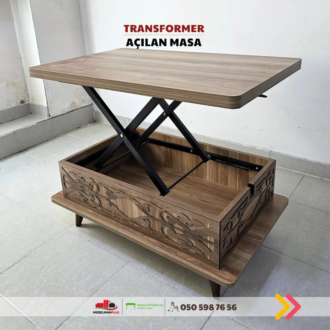 Jurnal masası Qəhvəyi rəng, Transformer — şəkil 8