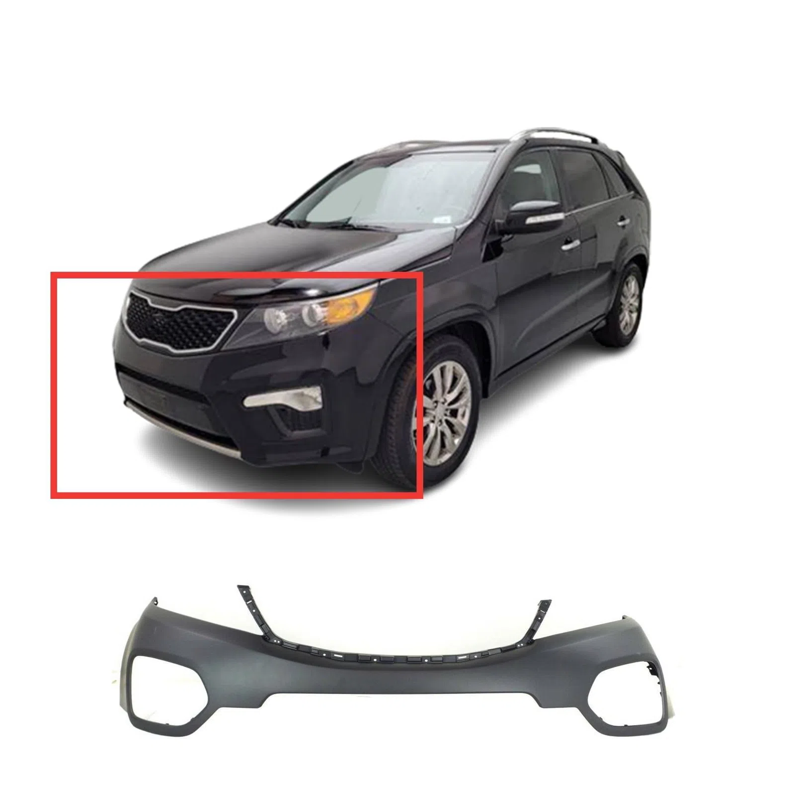 Kia Sorento 2012 qabaq bufer üst