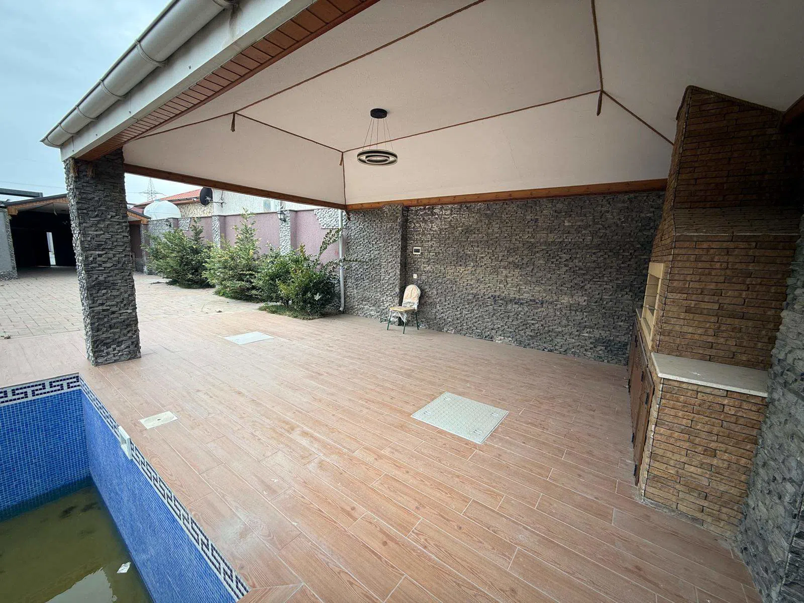 4 otaqlı bağ evi 190 m² 6 sot torpaq sahəsində satılır — şəkil 19