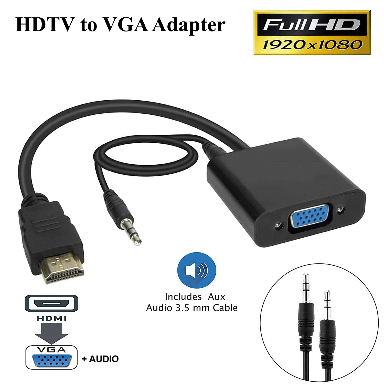 HDTV to VGA Adapter — şəkil 1