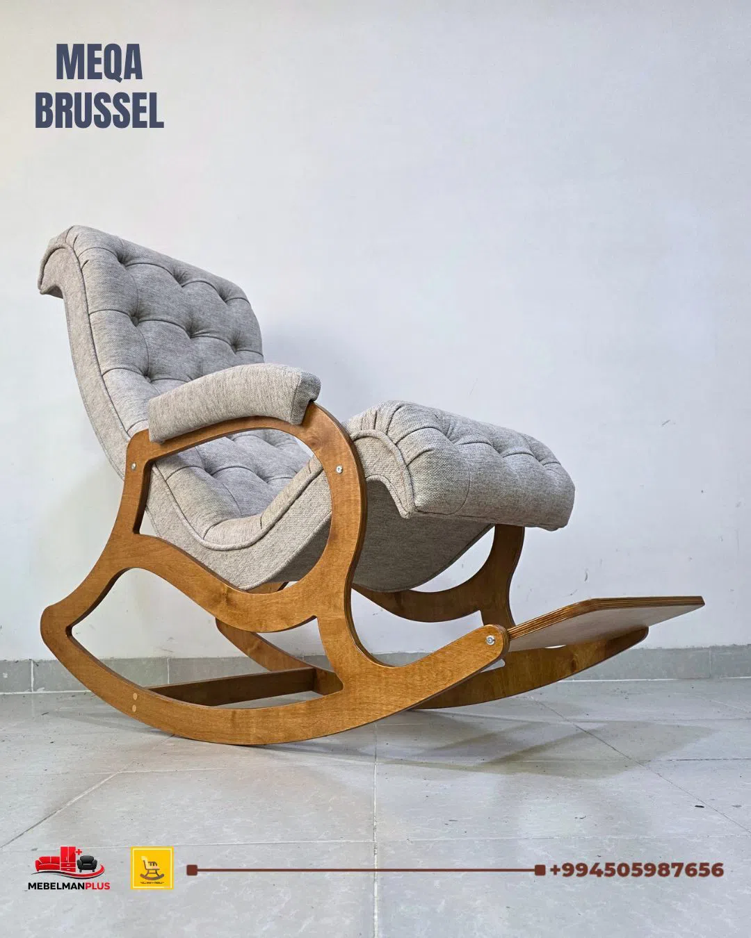 Kreslo, Boz rəng — şəkil 5