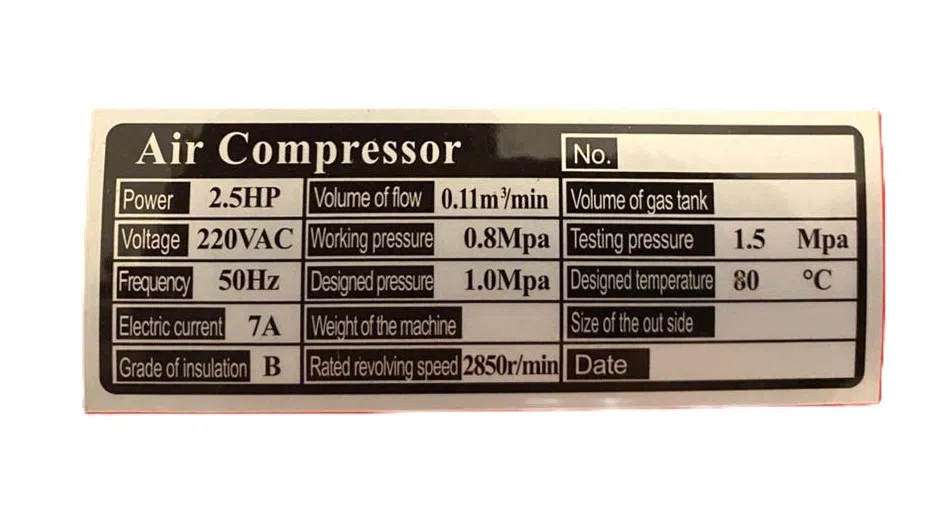 Yovlet 2.5 HP Hava Kompressoru — şəkil 1