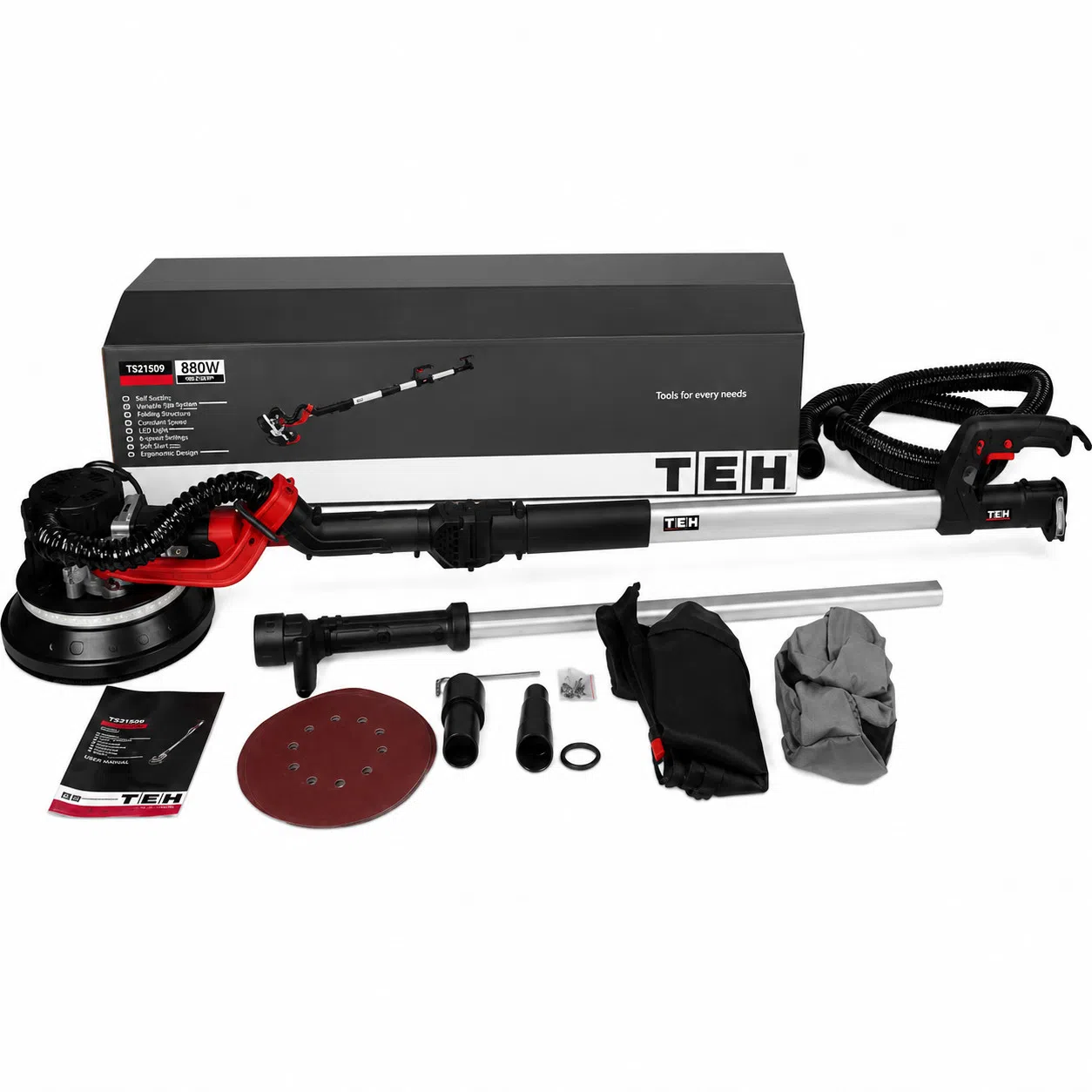 TEH TS21509 Professional Divar və Tavan Cilalama Maşını — şəkil 2