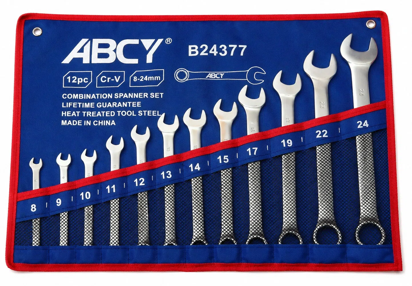 ABCY 24377 12 ədədli açar dəsti 8-24 mm — şəkil 2