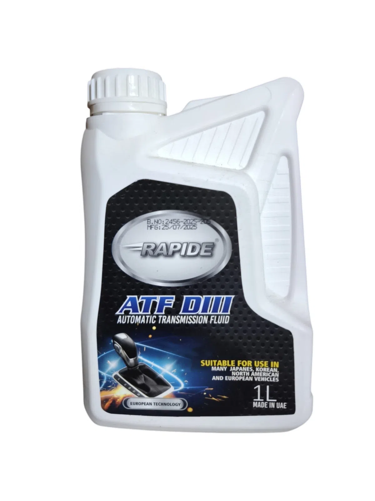 Rapide ATF DIII Avtomat Transmissiya Yağı, 1L — şəkil 2