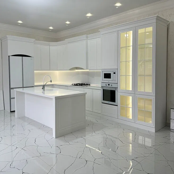 Mətbəx mebel dəsti Ağ rəng