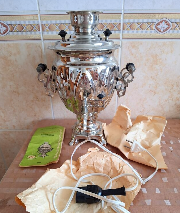 Samovar Metal material — şəkil 1