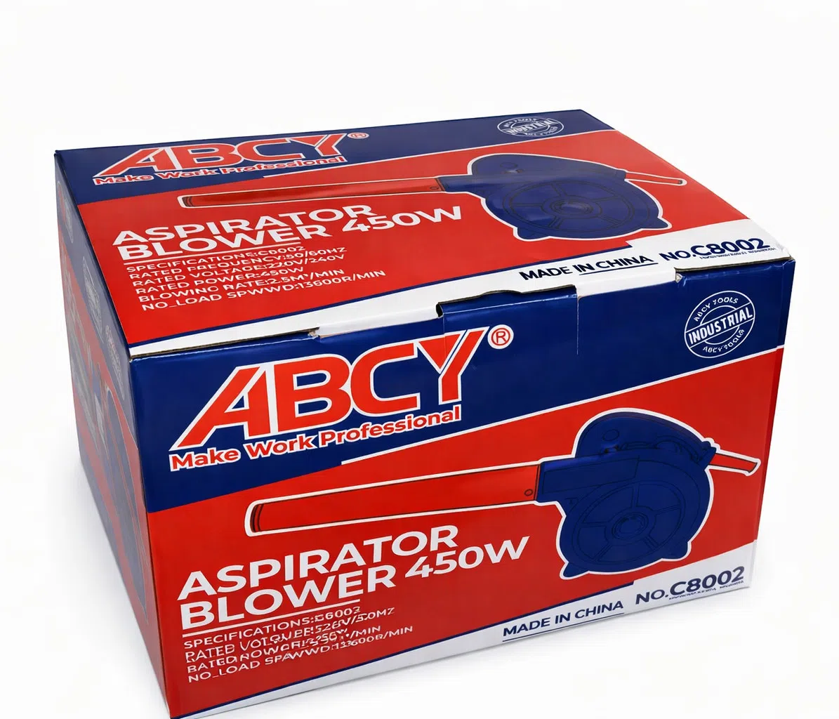 ABCY C8002 450W Elektrikli Tozsoran-Havaüfürən — şəkil 1