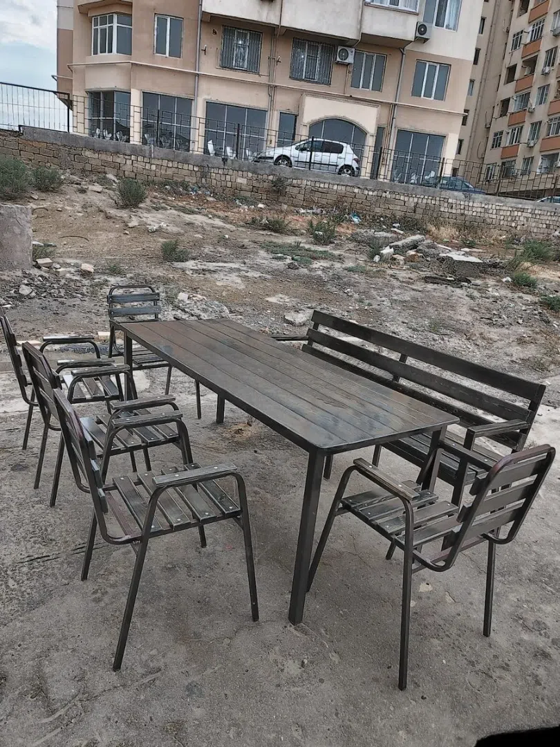Düzbucaq bağ masası, Qəhvəyi rəng — şəkil 1