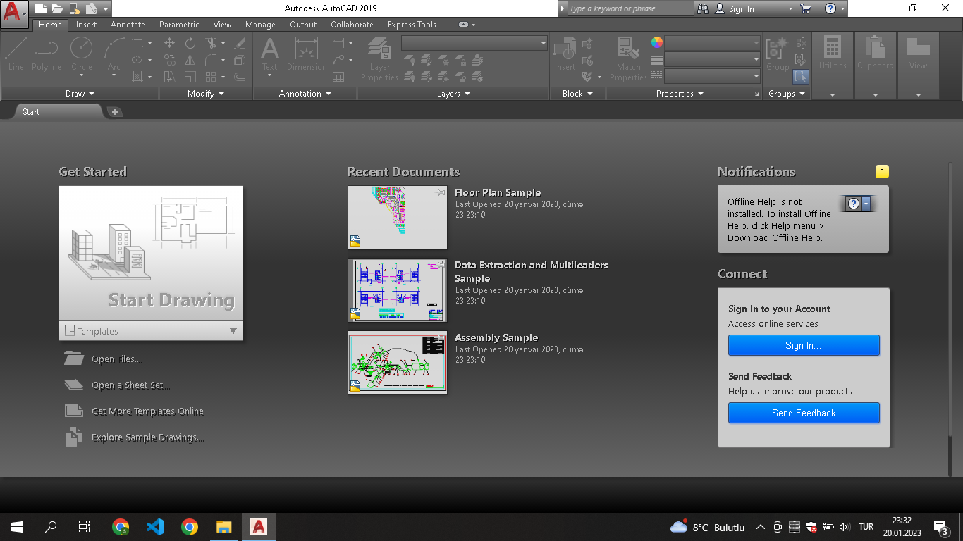 "Autodesk AutoCAD" proqramı — şəkil 13