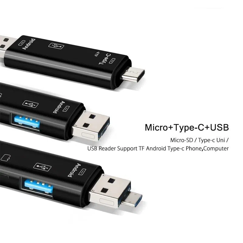 Multifunctional OTG Card Reader 5 in 1 — şəkil 4