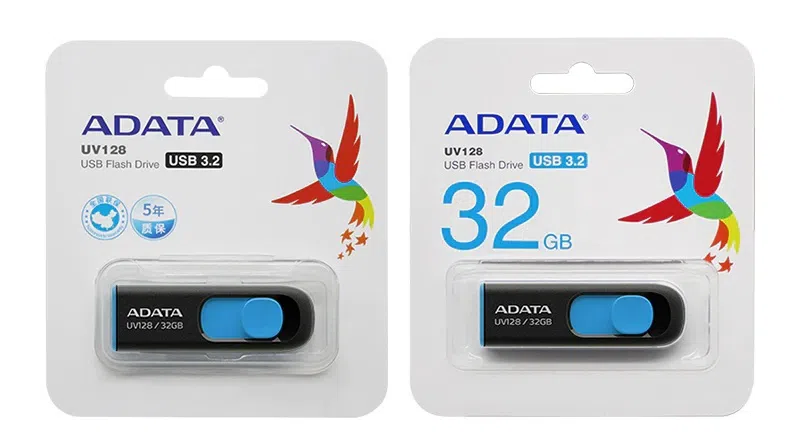ADATA UV128 USB 3.2 Gen 1 32gb | Blue — şəkil 9