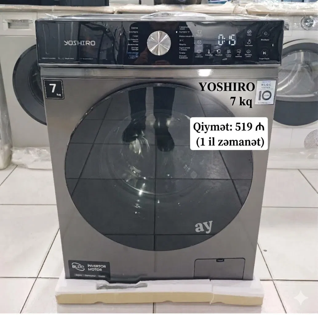 Paltaryuyan maşın Boz rəng, 7 kq