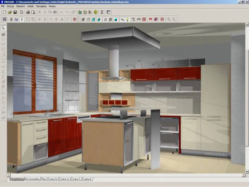 "PRO100 v4.42" mebel proqramı