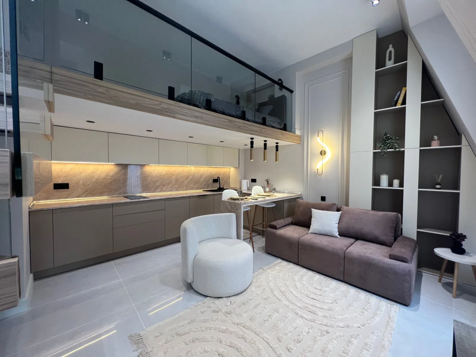 2 otaqlı mənzil 55 m² kirayə verilir — şəkil 6