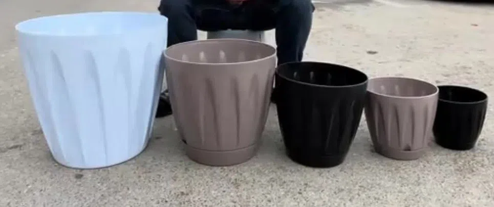 Plastik yumru dibçəklər — şəkil 7