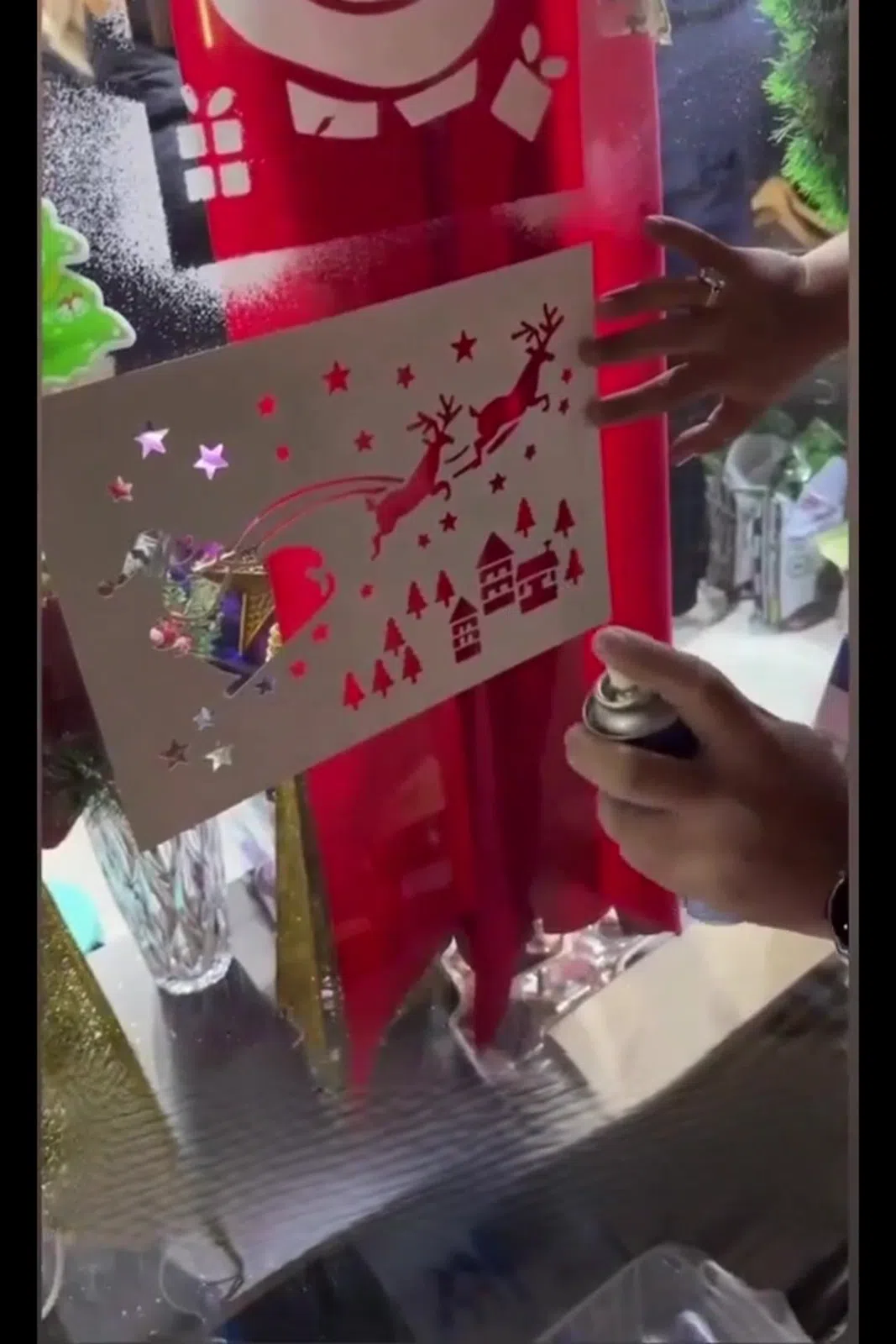 Süni qar dekorasiya materialı — şəkil 12