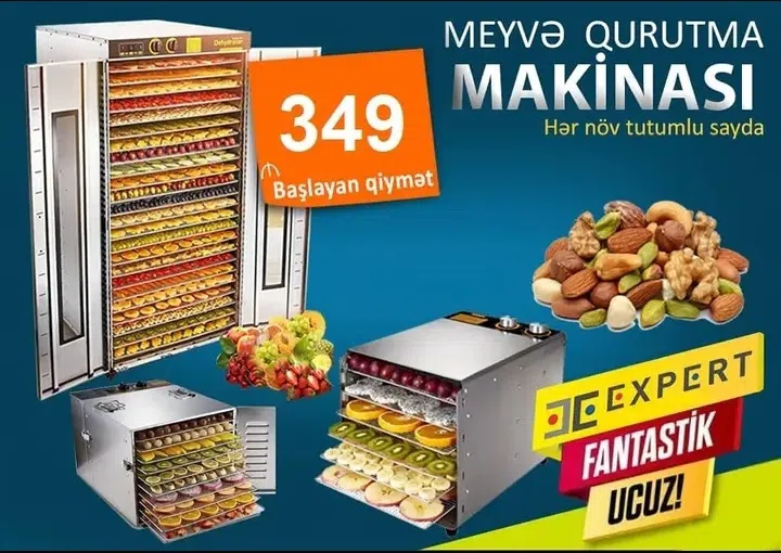 Meyvə və tərəvəz qurutma aparatları (6, 10, 16, 24 padnoslu) — şəkil 6