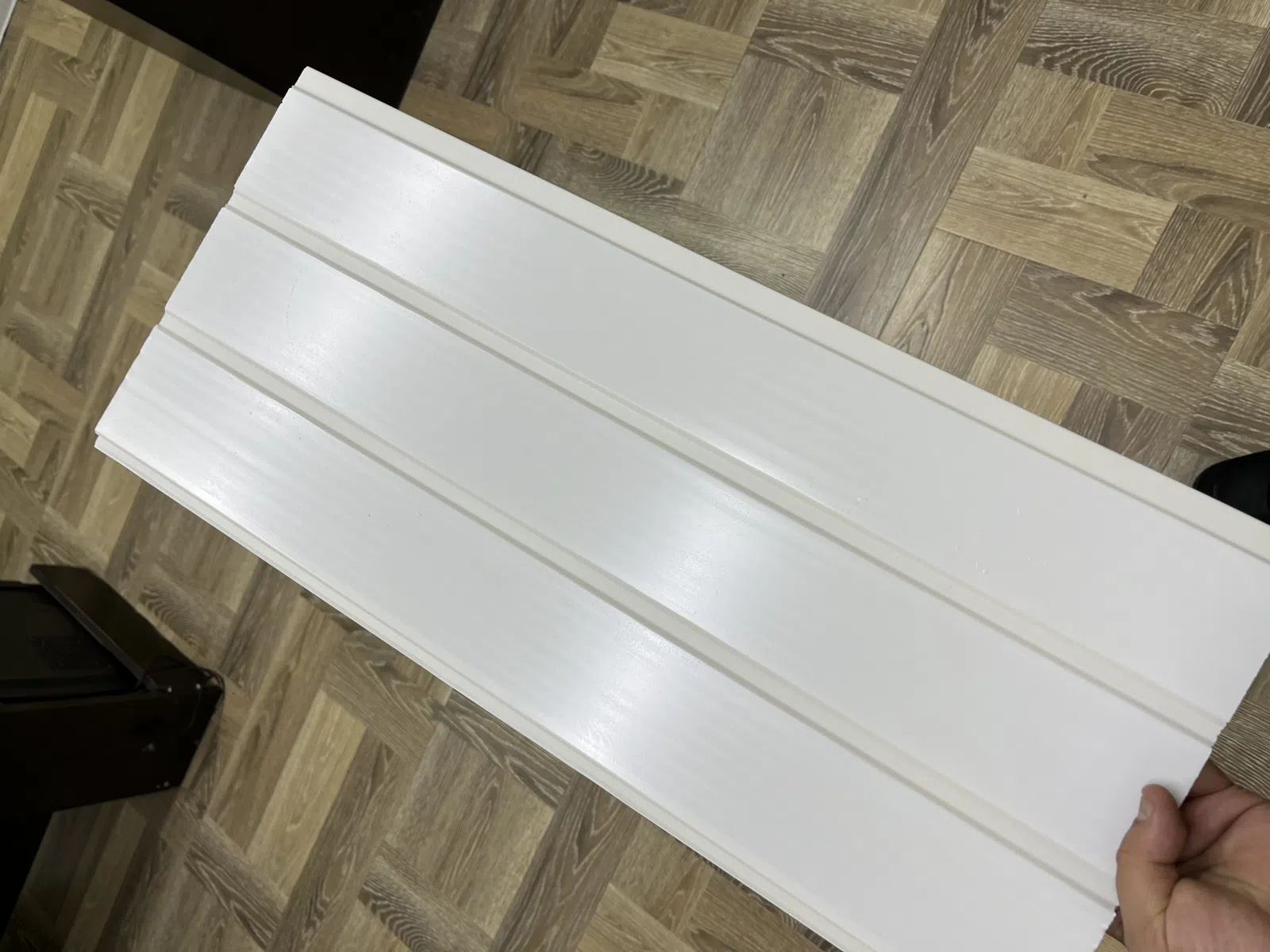 PVC lambirlər, ağ teksturalı və ağac effektli modellər — şəkil 7