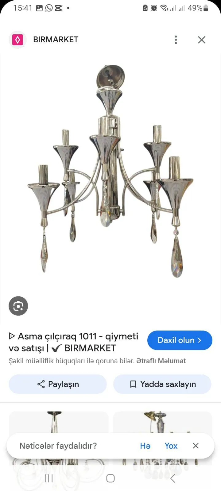 yeni magazadan cox asagi qiymete — şəkil 3