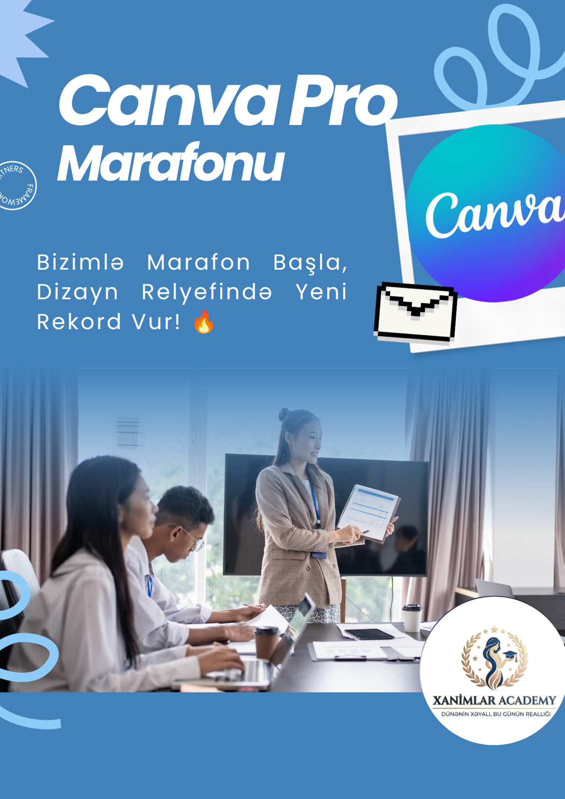 Canva Pro Marathon - Xanımlar Academy Design Training - Tenderyard