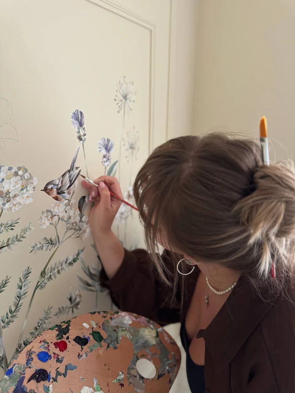 Divar rəsimlərinin çəkilməsi🎨