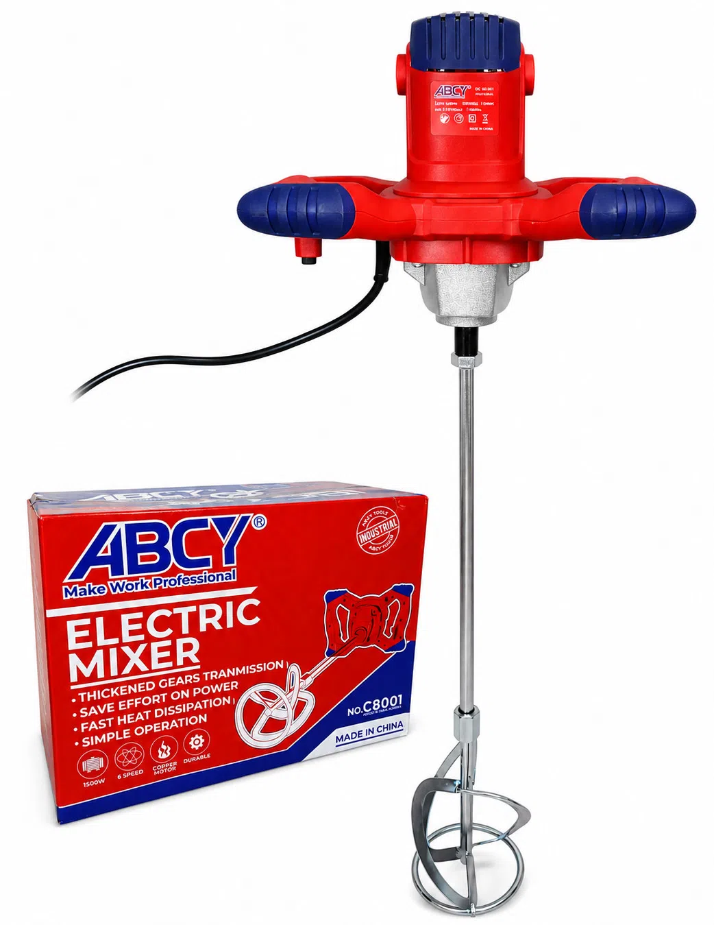 ABCY 1500 Vt Professional Tikinti Mikseri