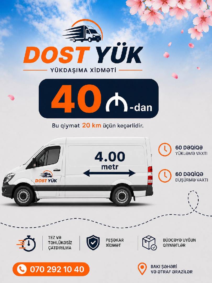 Dost Yük Daşıma Xidməti — şəkil 4