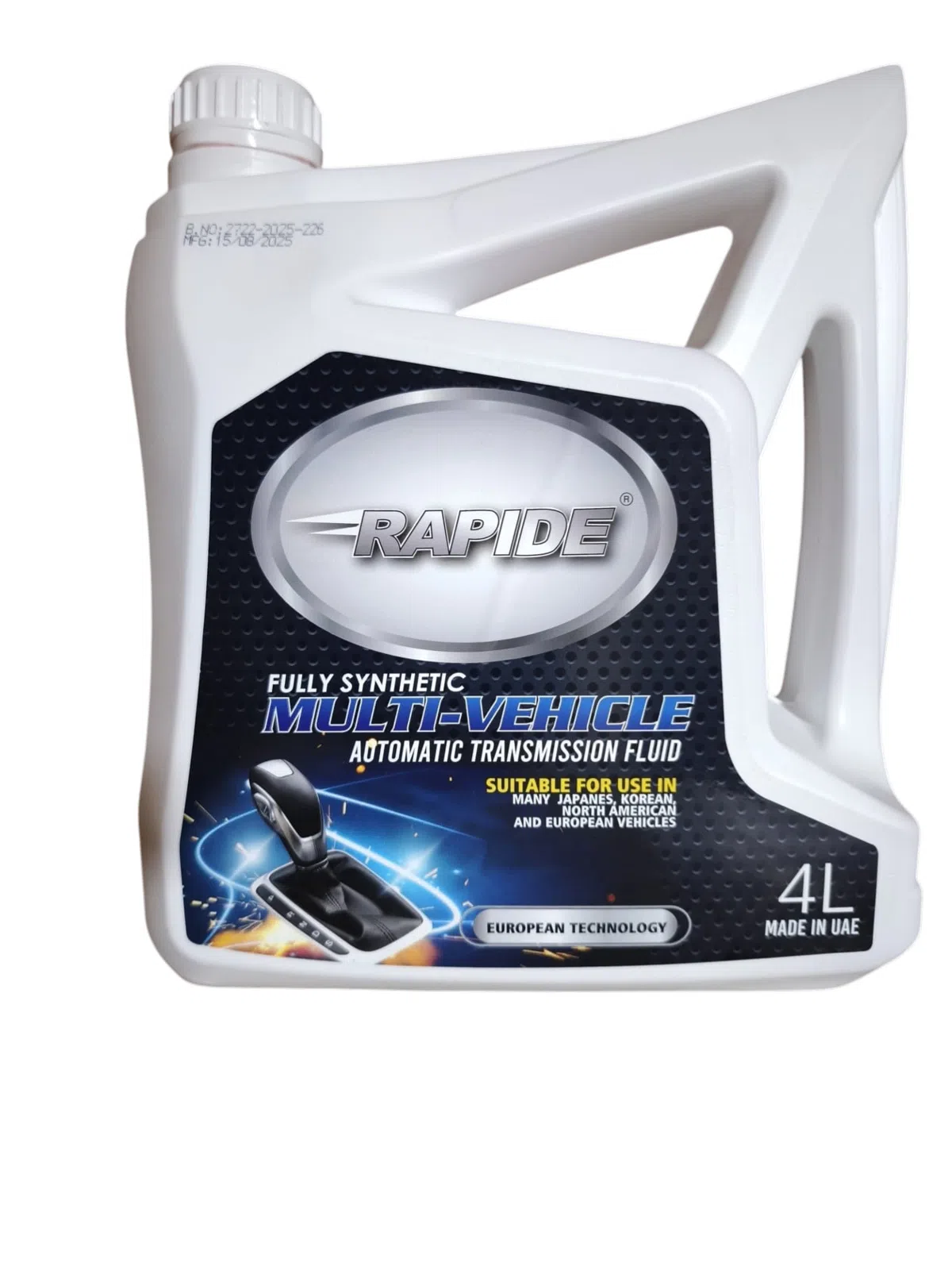 Rapide Multi-Vehicle ATF Transmissiya Yağı, 4L — şəkil 2
