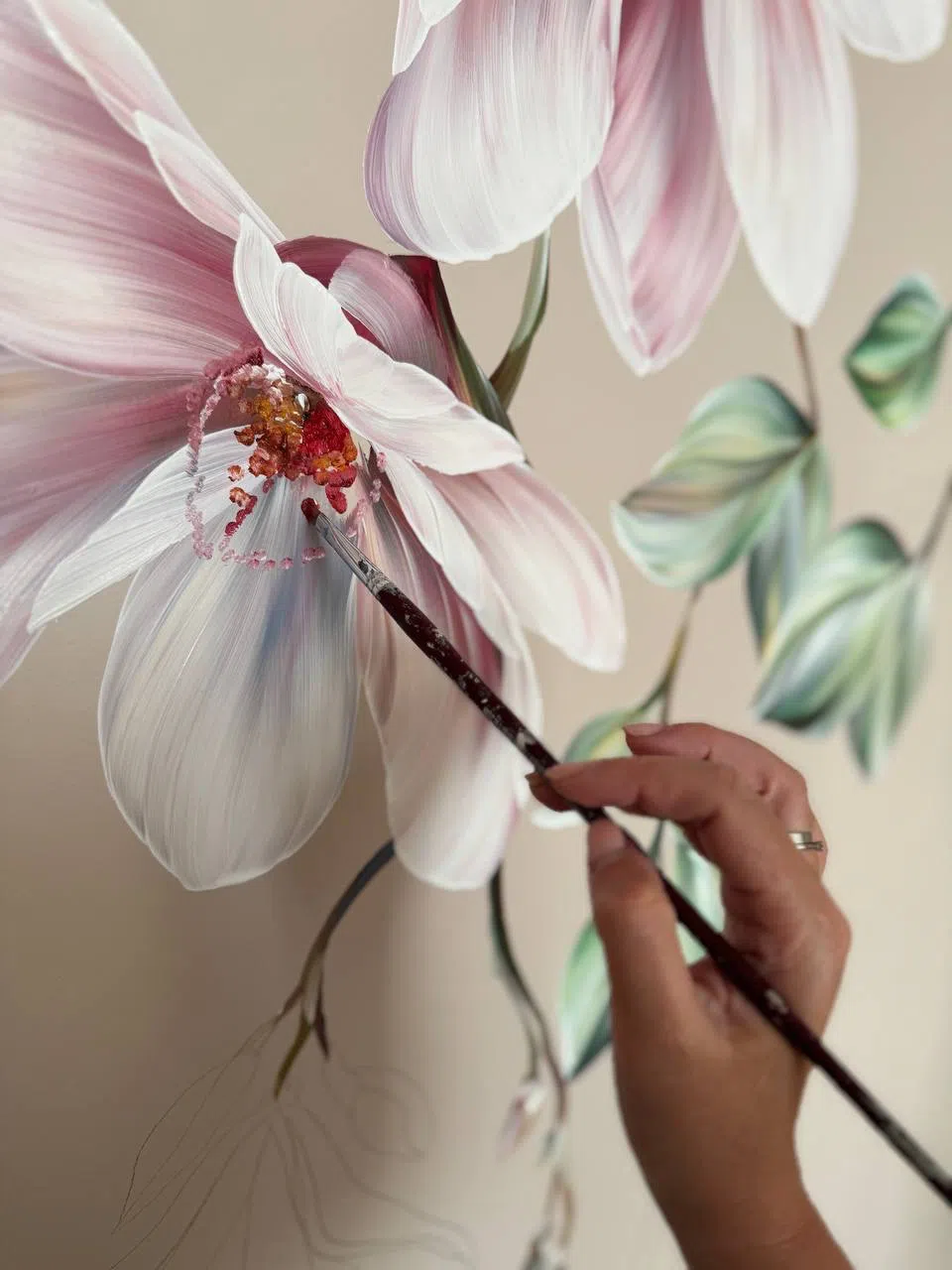 Divar rəsimlərinin çəkilməsi🎨