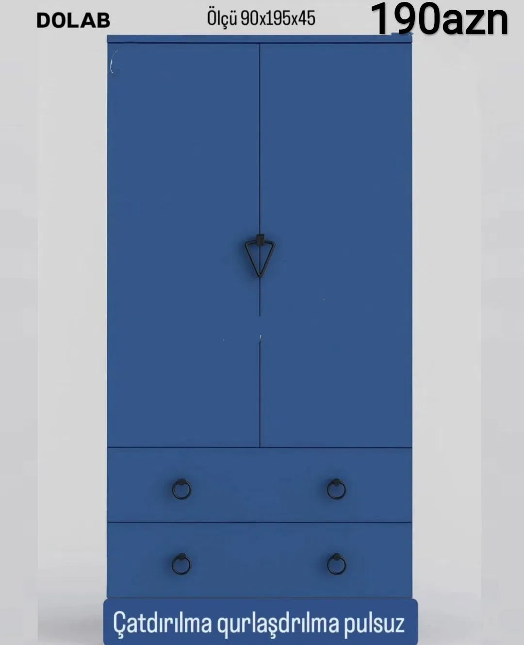 2 qapılı dolab — şəkil 1